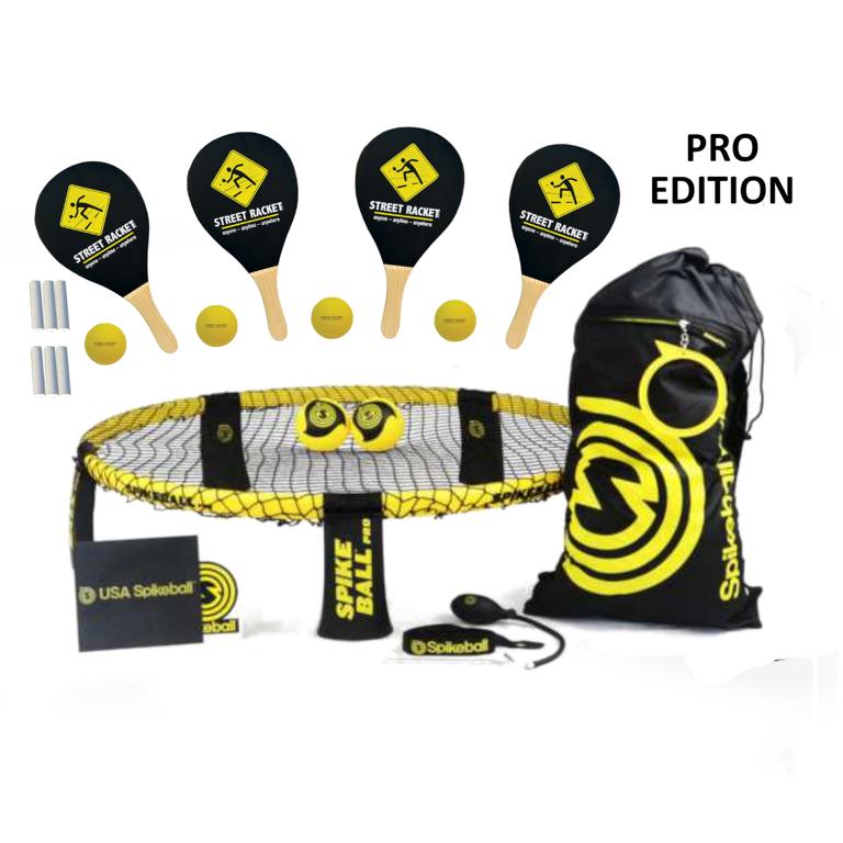 Spikeball Pro Set meets Street Racket Set