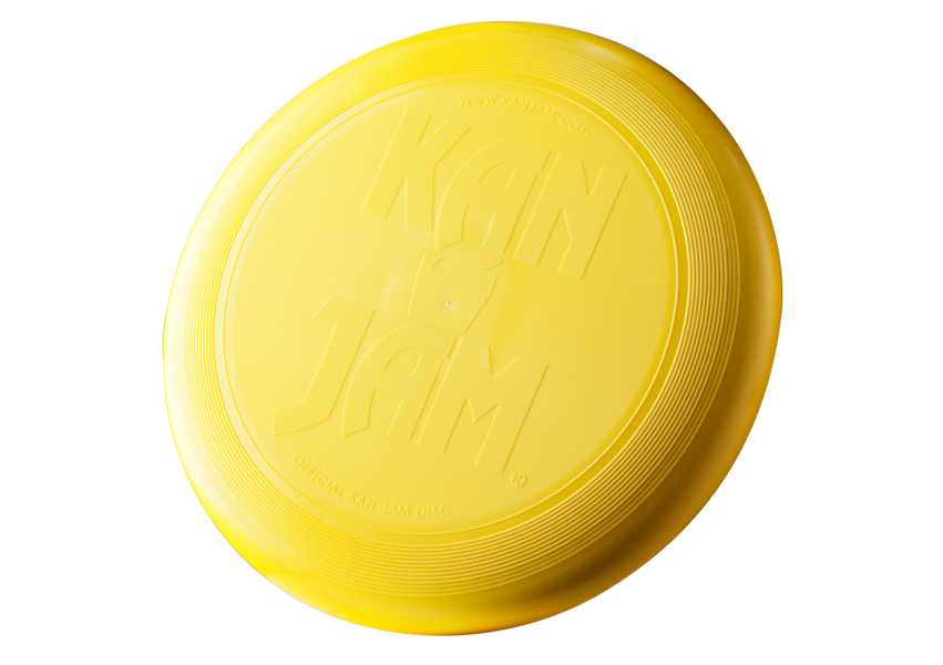 Kanjam Frisbee gelb